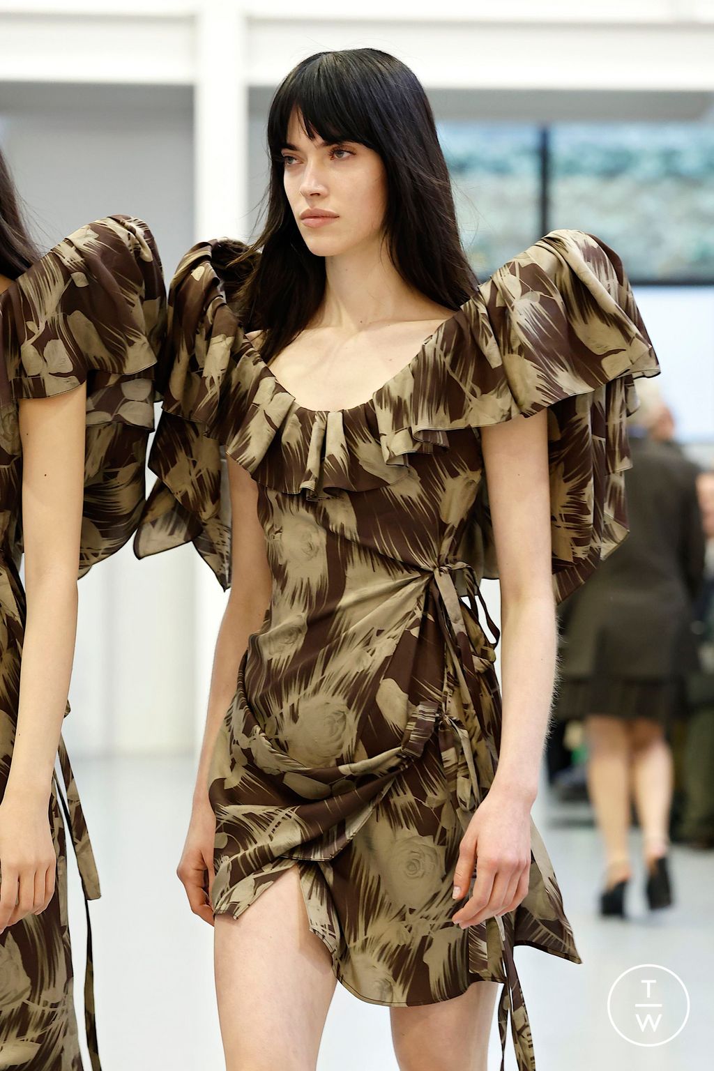 Fashion Week Milan Fall/Winter 2025 look 44 from the Jordanluca collection 男装