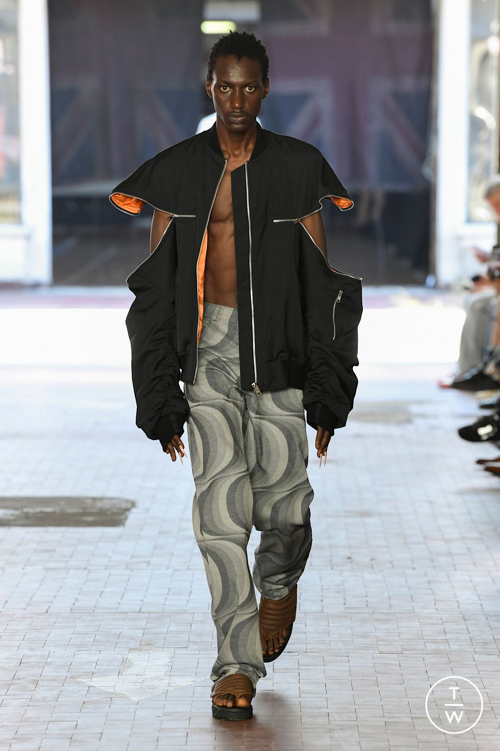 Fashion Week Milan Spring/Summer 2023 look 9 from the Jordanluca collection menswear