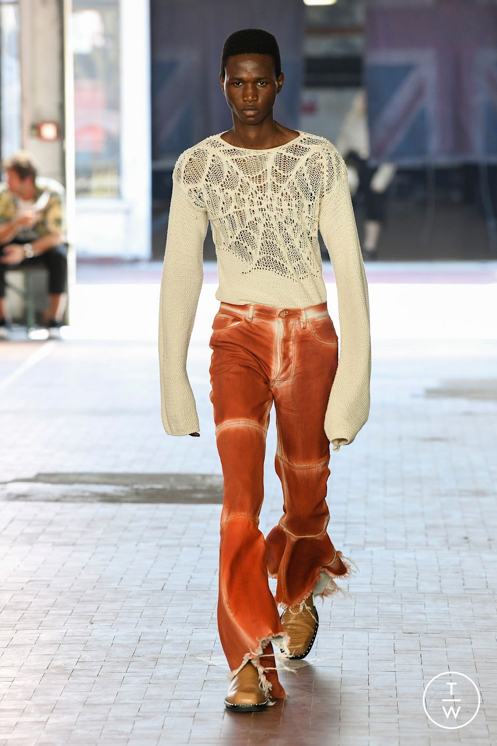 Fashion Week Milan Spring/Summer 2023 look 18 from the Jordanluca collection menswear