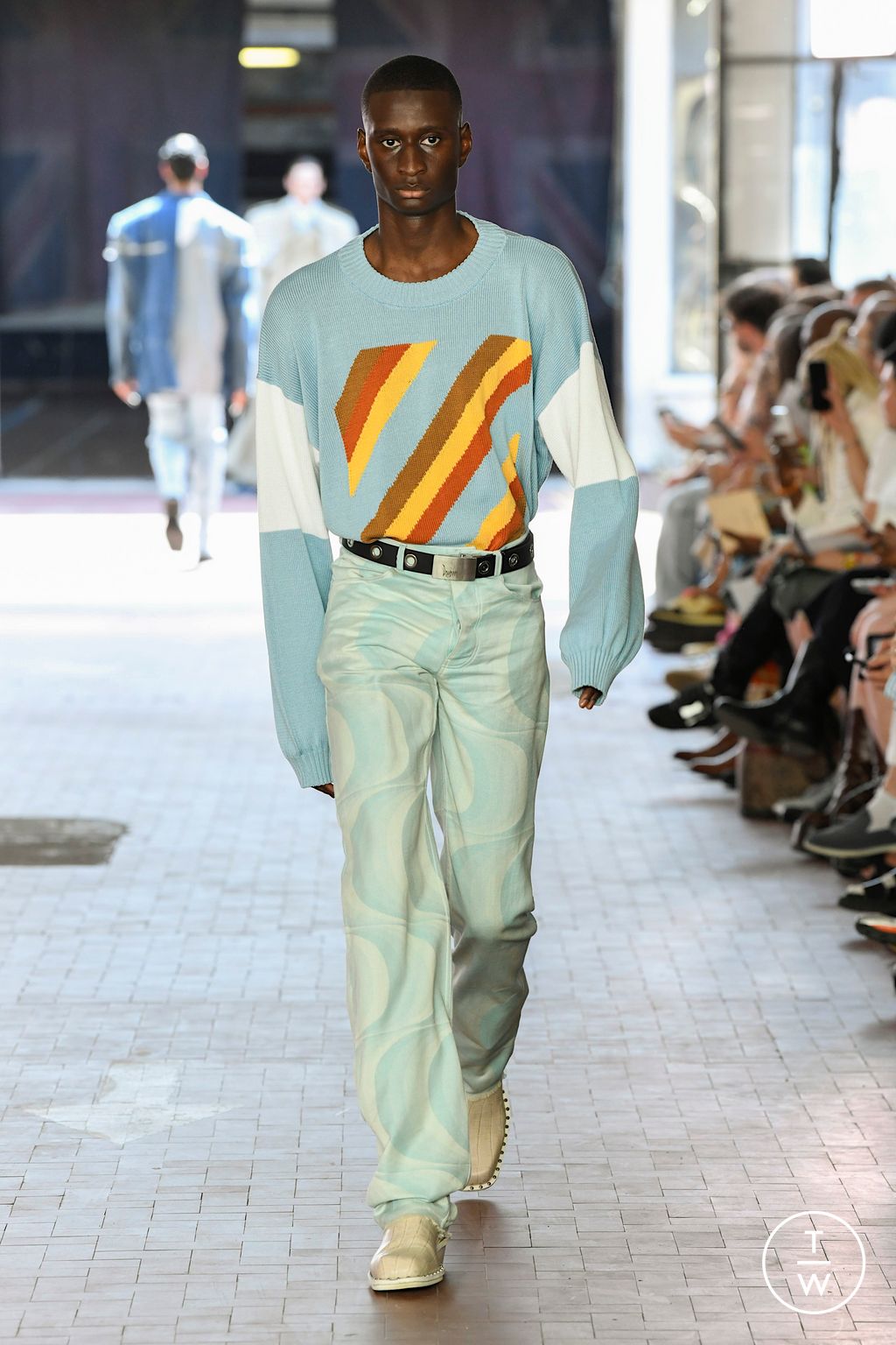 Fashion Week Milan Spring/Summer 2023 look 26 from the Jordanluca collection menswear