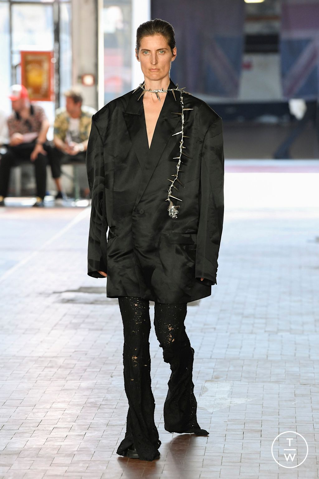 Fashion Week Milan Spring/Summer 2023 look 31 from the Jordanluca collection menswear