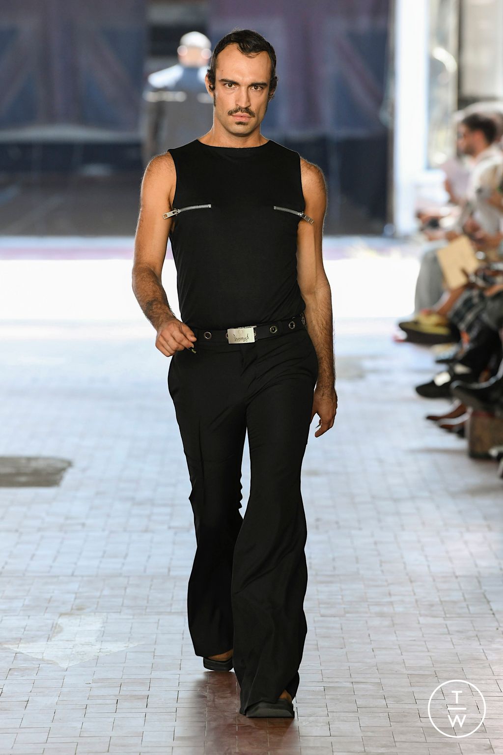Fashion Week Milan Spring/Summer 2023 look 39 from the Jordanluca collection menswear