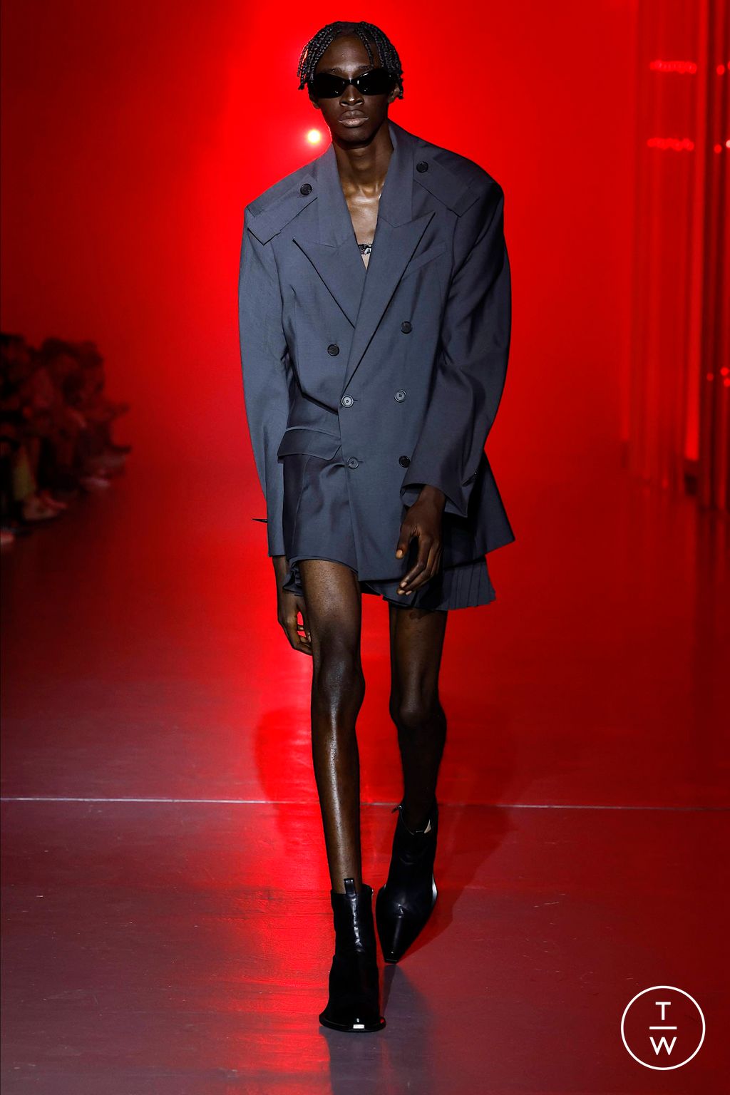 Fashion Week Milan Spring/Summer 2024 look 9 from the Jordanluca collection 男装