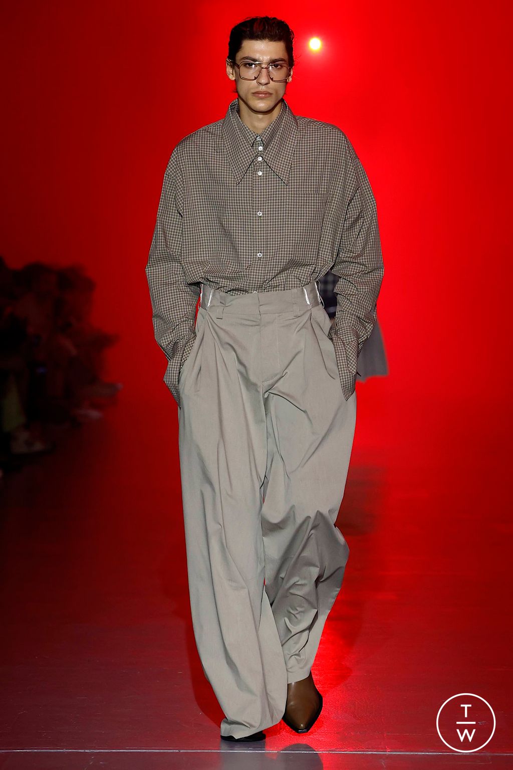 Fashion Week Milan Spring/Summer 2024 look 13 from the Jordanluca collection menswear
