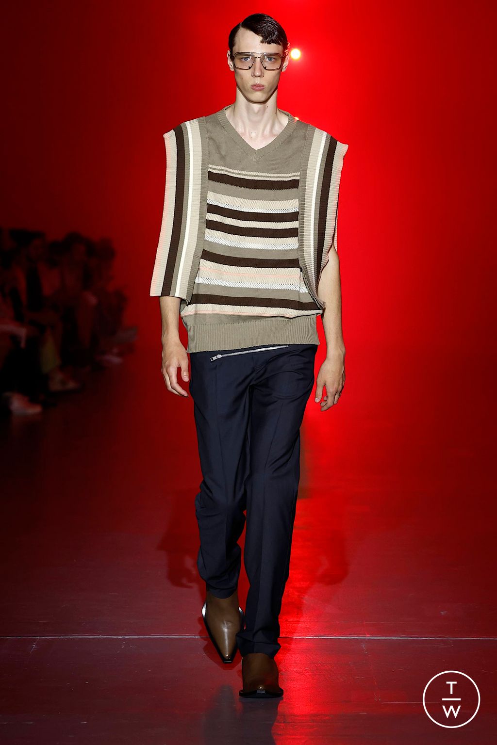 Fashion Week Milan Spring/Summer 2024 look 15 from the Jordanluca collection menswear