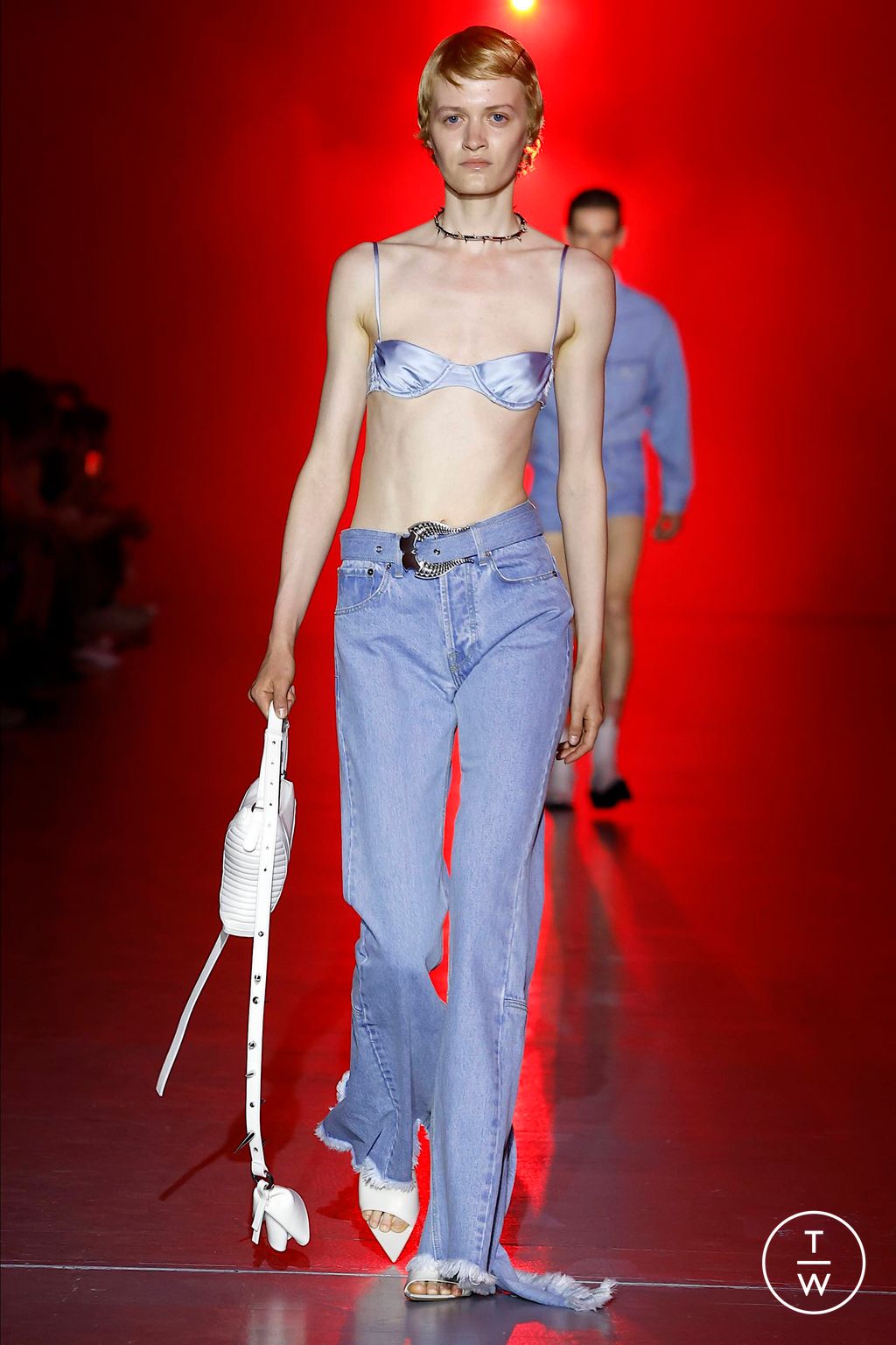 Fashion Week Milan Spring/Summer 2024 look 36 from the Jordanluca collection menswear
