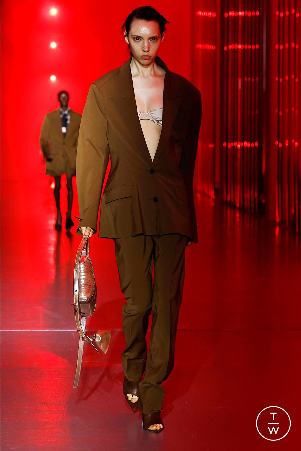 Fashion Week Milan Spring/Summer 2024 look 41 from the Jordanluca collection menswear