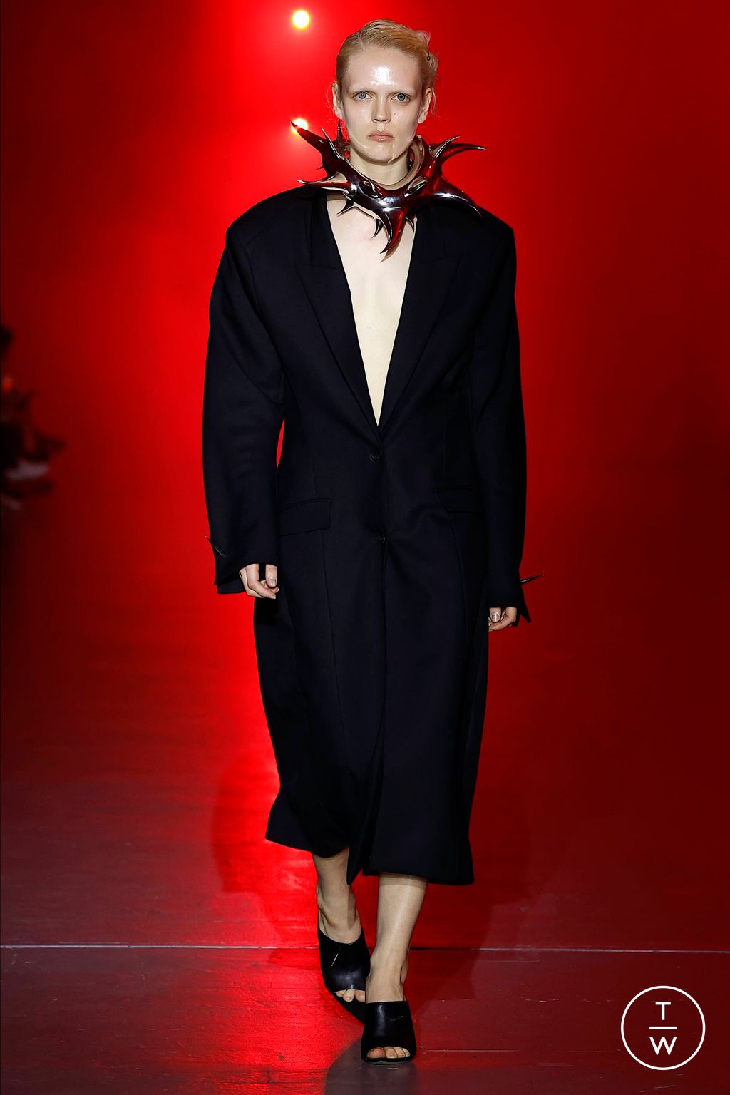 Fashion Week Milan Spring/Summer 2024 look 55 from the Jordanluca collection menswear