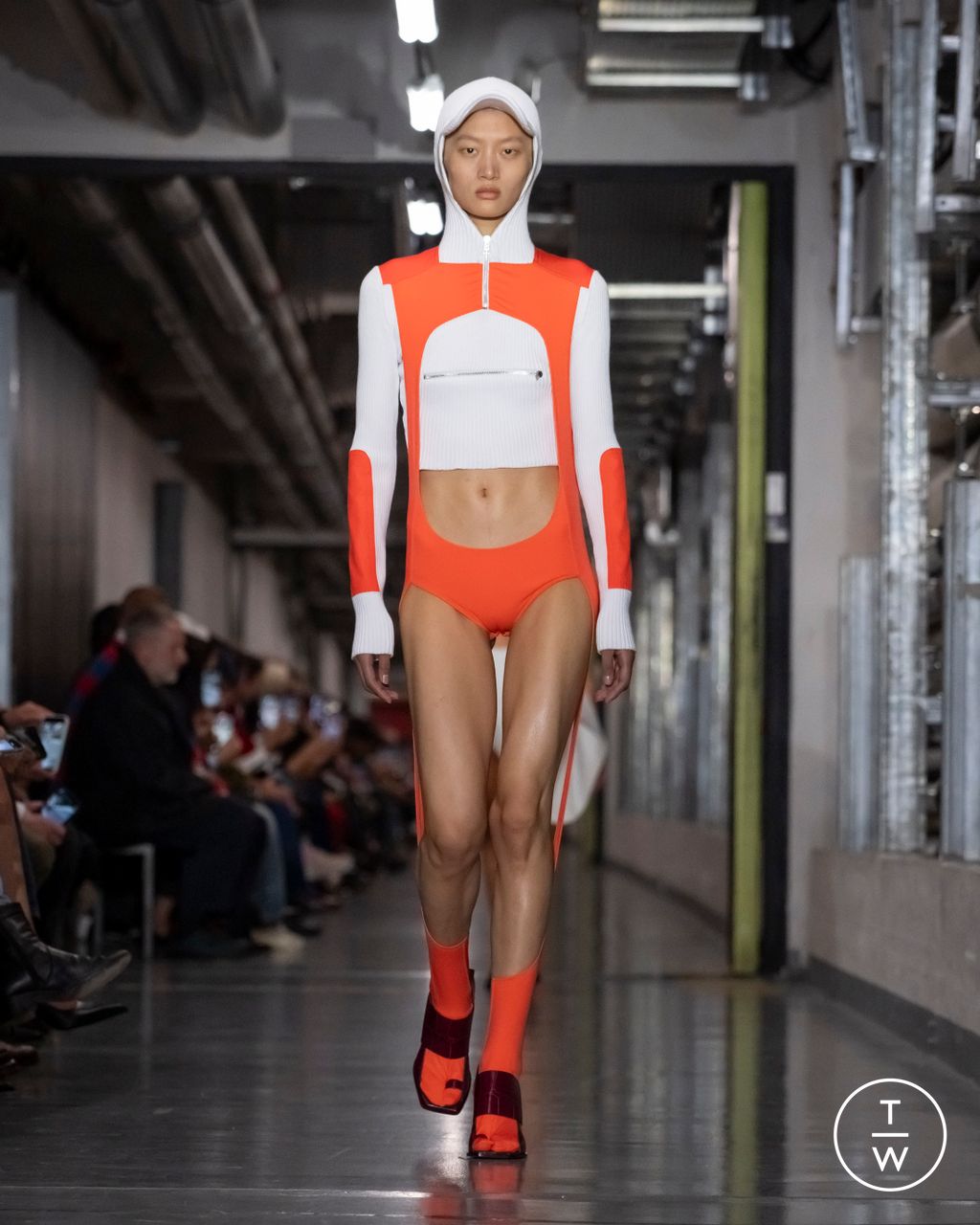 Fashion Week Paris Spring/Summer 2026 look 4 from the Jean Paul Gaultier collection womenswear