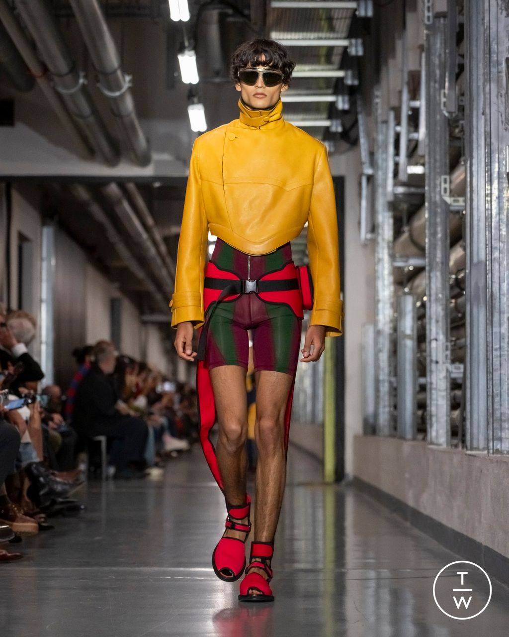 Fashion Week Paris Spring/Summer 2026 look 34 from the Jean Paul Gaultier collection womenswear