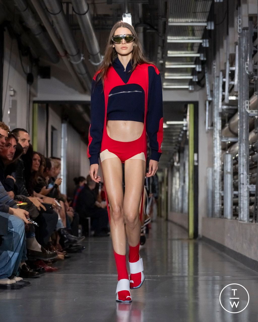 Fashion Week Paris Spring/Summer 2026 look 39 from the Jean Paul Gaultier collection womenswear