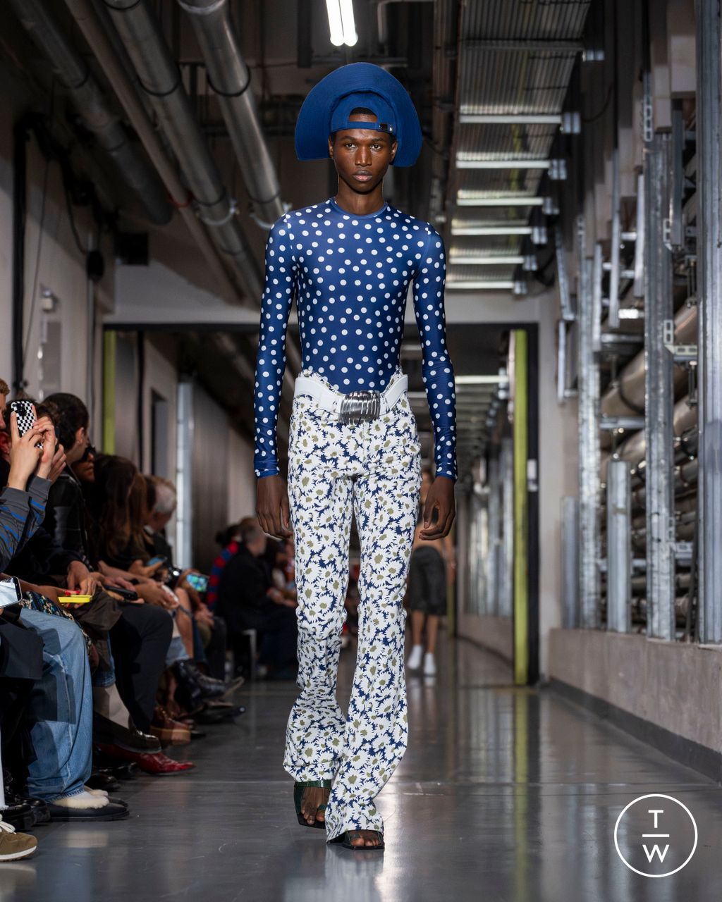 Fashion Week Paris Spring/Summer 2026 look 44 from the Jean Paul Gaultier collection womenswear