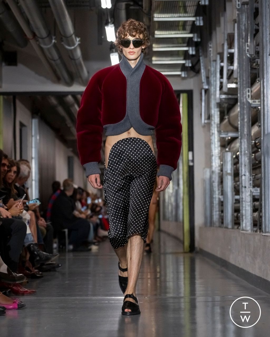 Fashion Week Paris Spring/Summer 2026 look 48 from the Jean Paul Gaultier collection womenswear