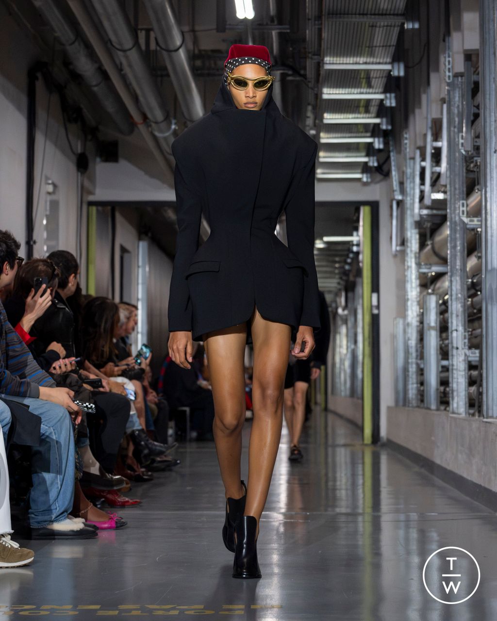 Fashion Week Paris Spring/Summer 2026 look 51 from the Jean Paul Gaultier collection womenswear