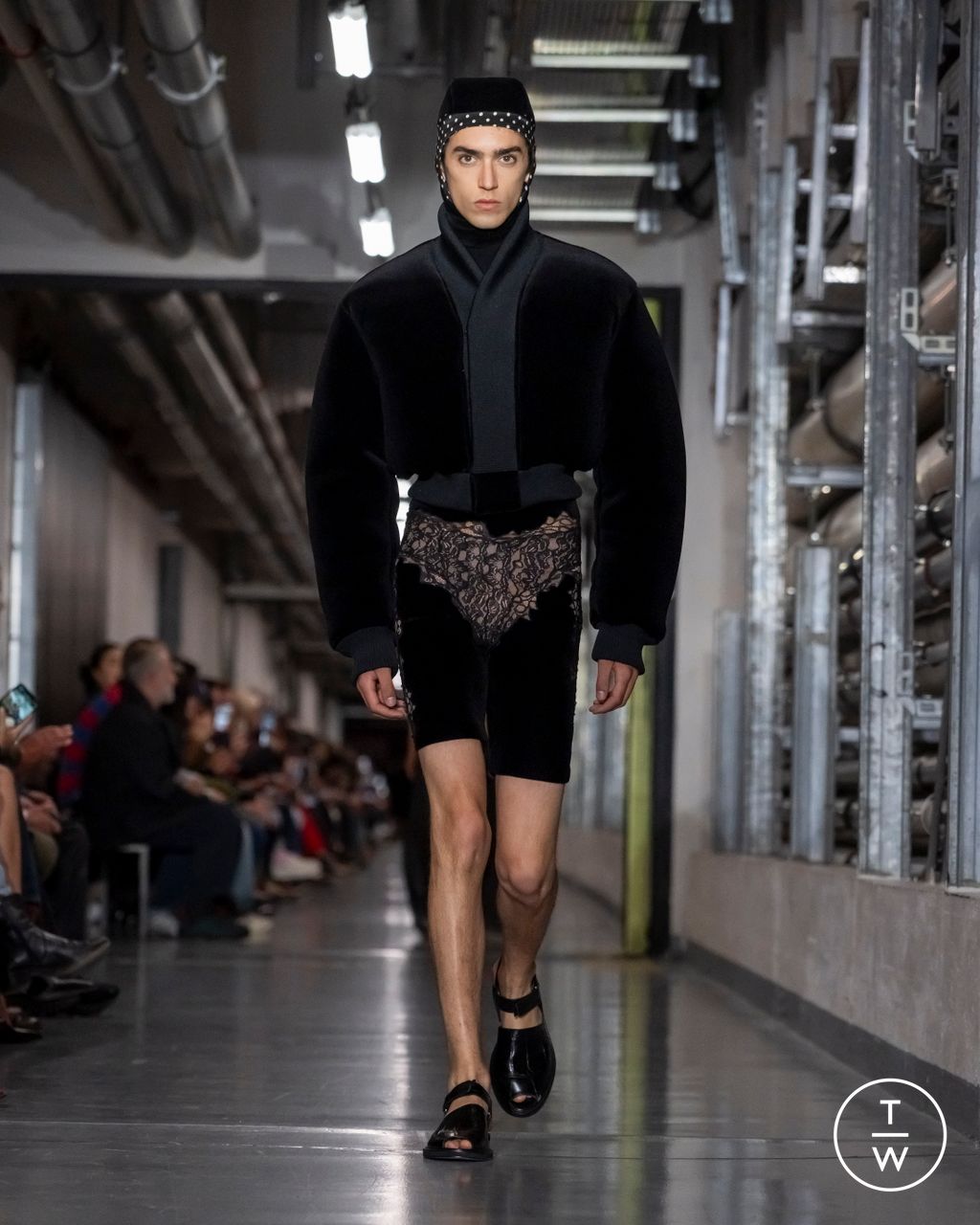 Fashion Week Paris Spring/Summer 2026 look 52 from the Jean Paul Gaultier collection womenswear