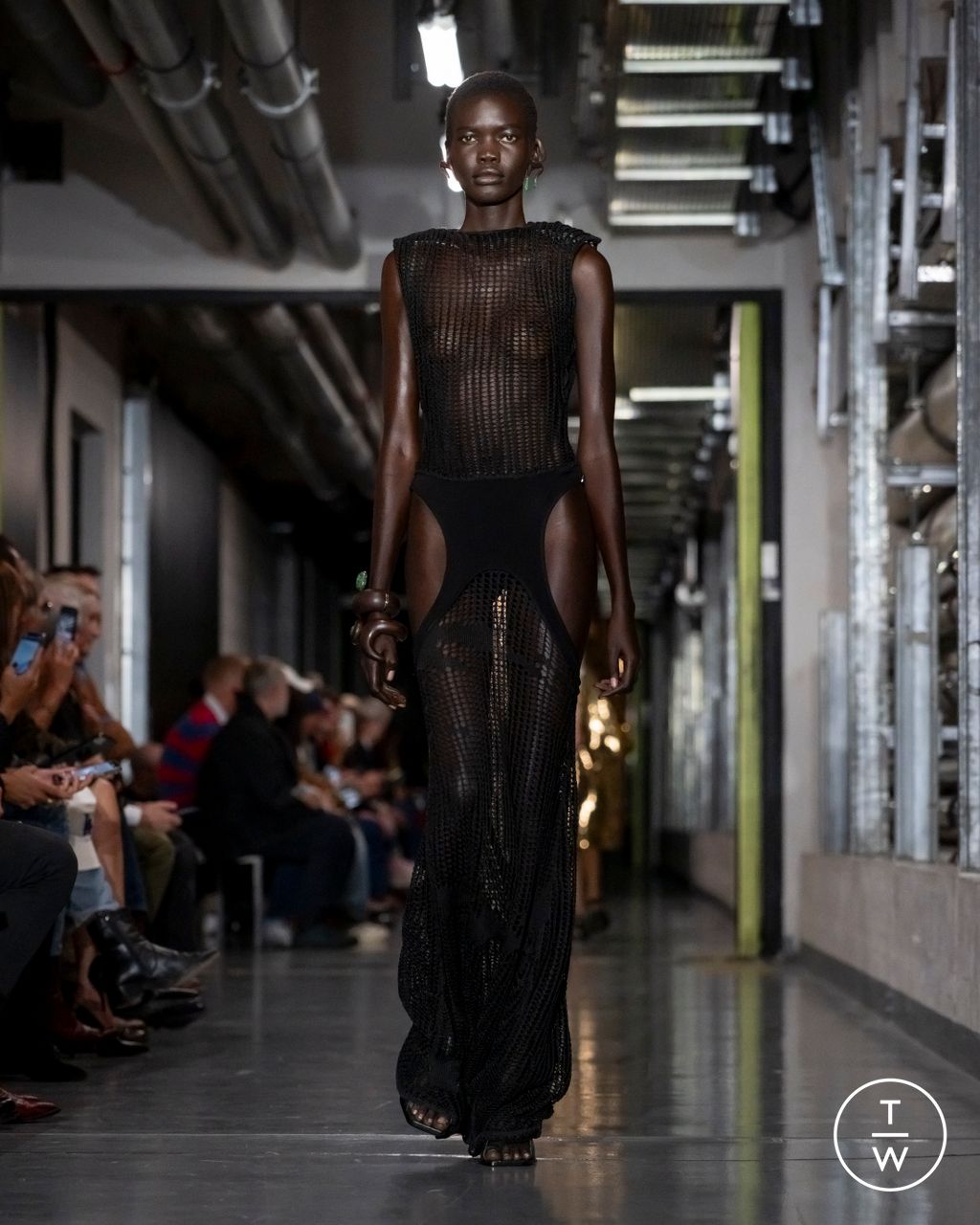 Fashion Week Paris Spring/Summer 2026 look 56 from the Jean Paul Gaultier collection womenswear