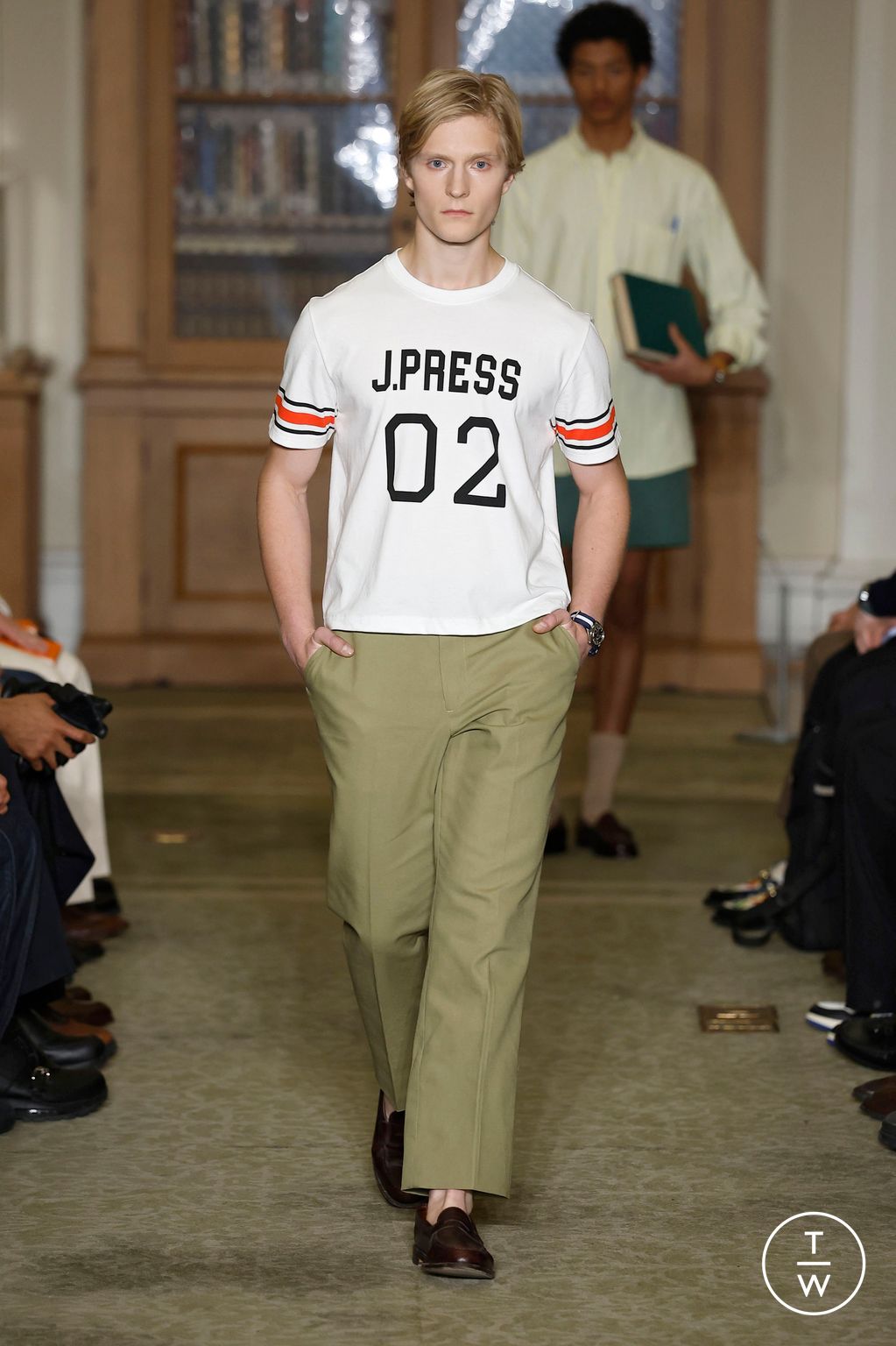 Fashion Week New York Fall/Winter 2026 look 5 de la collection J.Press womenswear