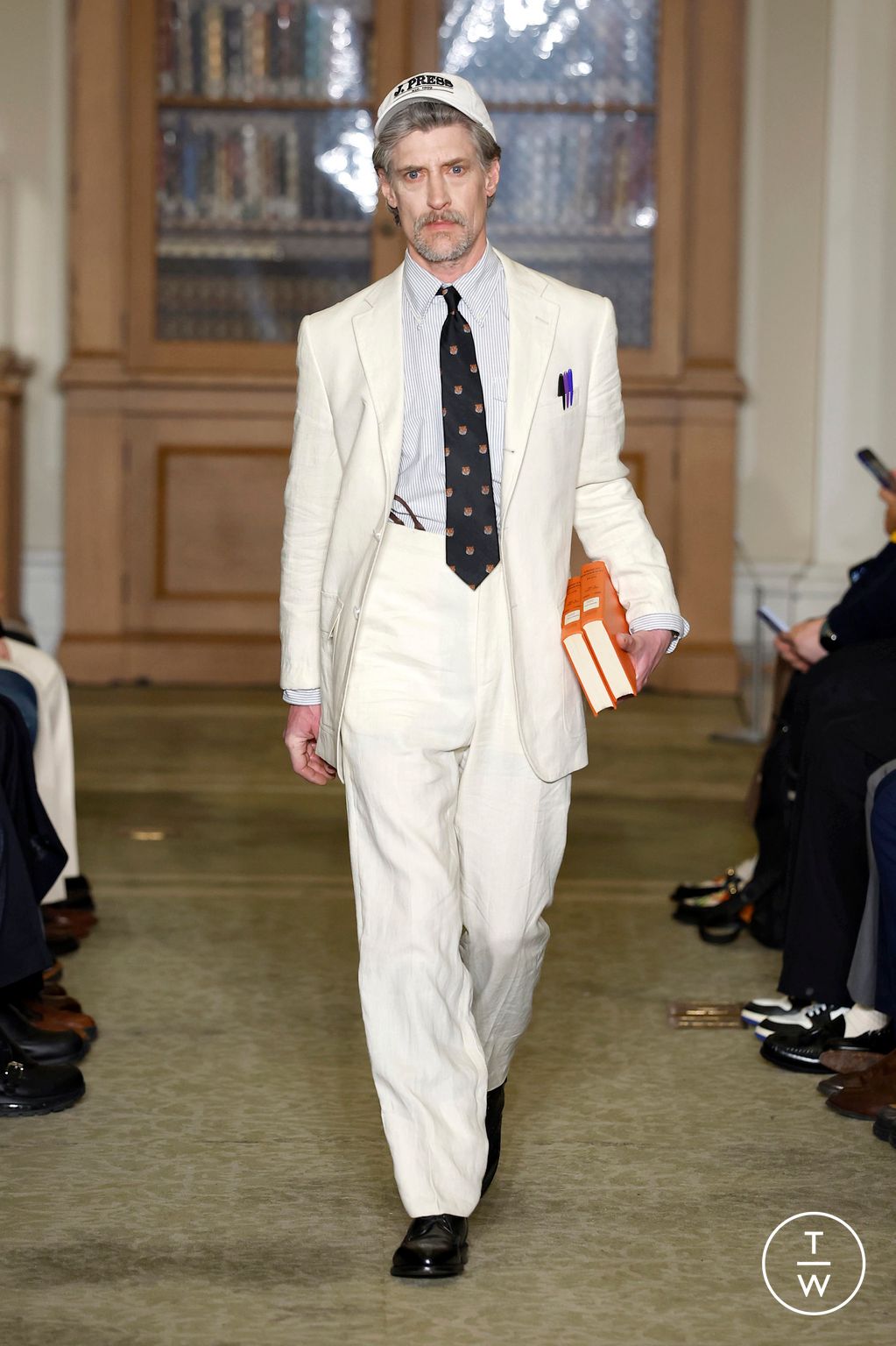 Fashion Week New York Fall/Winter 2026 look 21 from the J.Press collection womenswear