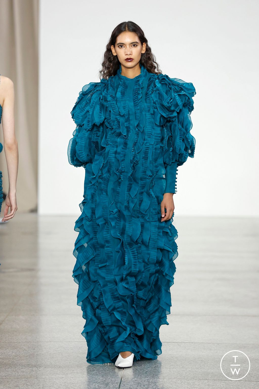 Fashion Week Milan Fall/Winter 2026 look 20 from the J.Salinas collection womenswear