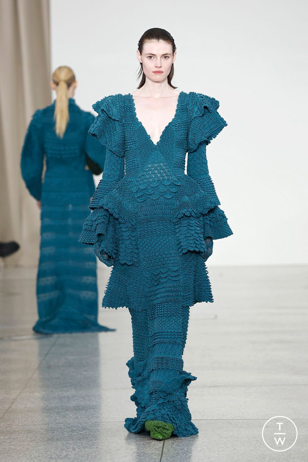 Fashion Week Milan Fall/Winter 2026 look 23 from the J.Salinas collection womenswear