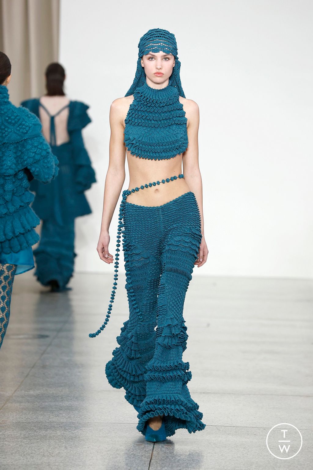 Fashion Week Milan Fall/Winter 2026 look 25 from the J.Salinas collection womenswear