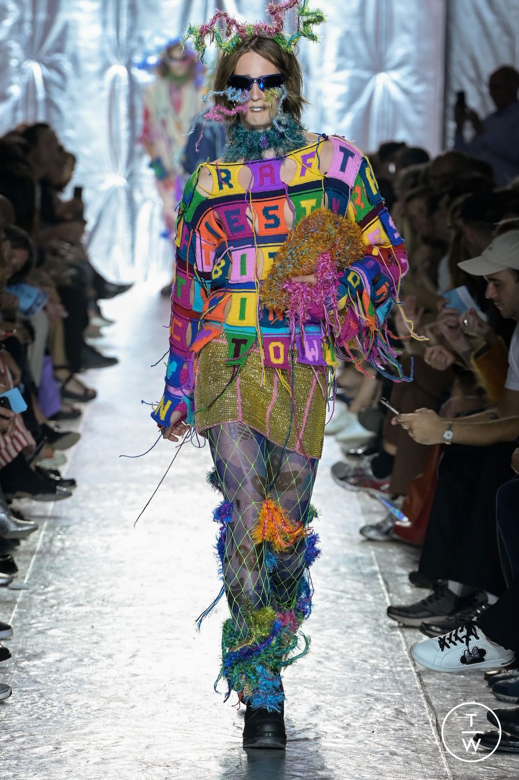 Fashion Week Paris Spring/Summer 2023 look 49 from the Festival de Hyères 2022 collection womenswear