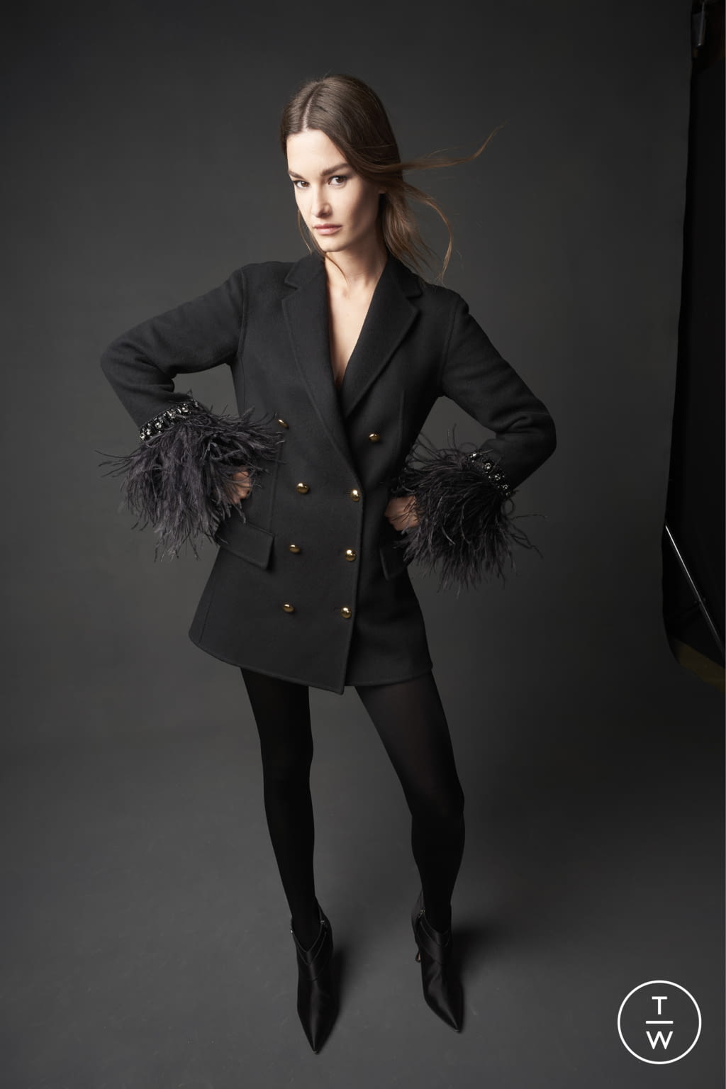 Fashion Week Paris Spring/Summer 2022 look 1 de la collection Julie de Libran couture