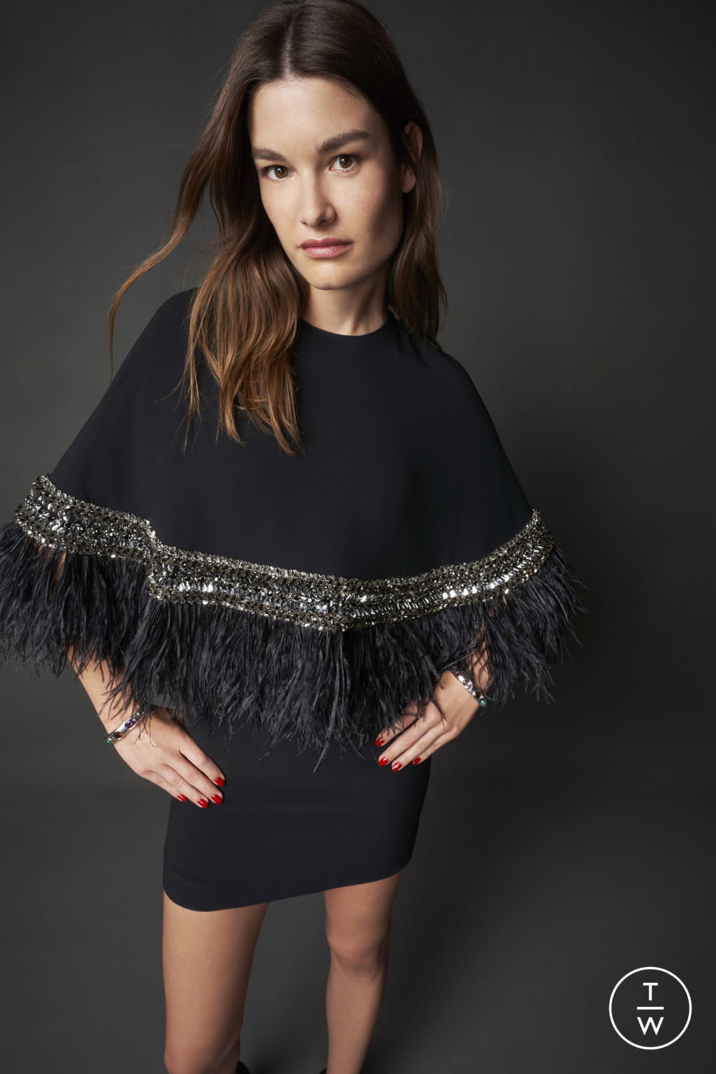 Fashion Week Paris Spring/Summer 2022 look 12 de la collection Julie de Libran couture