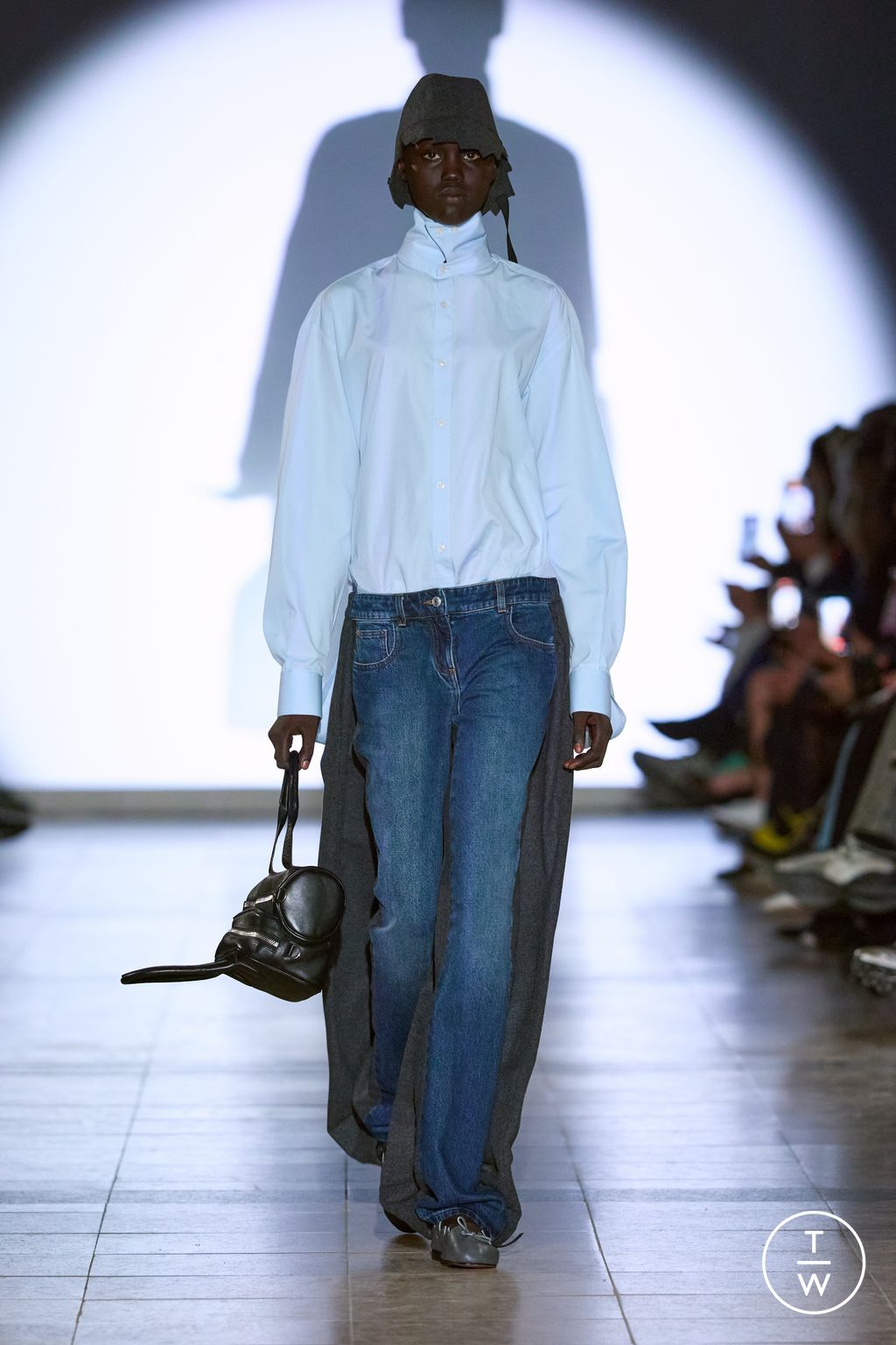 Fashion Week Paris Fall/Winter 2026 look 10 from the Julie Kegels collection womenswear