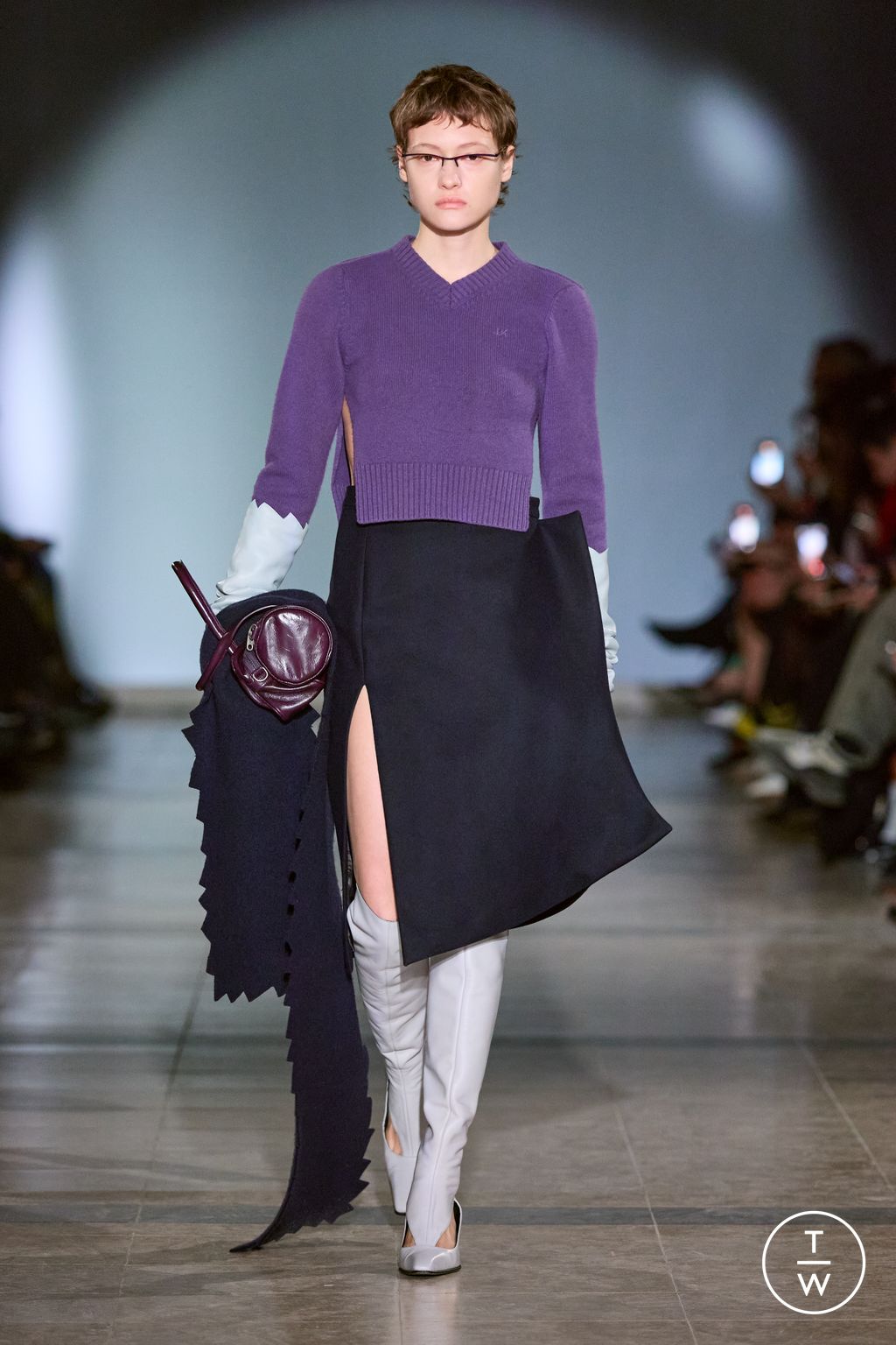 Fashion Week Paris Fall/Winter 2026 look 13 de la collection Julie Kegels womenswear