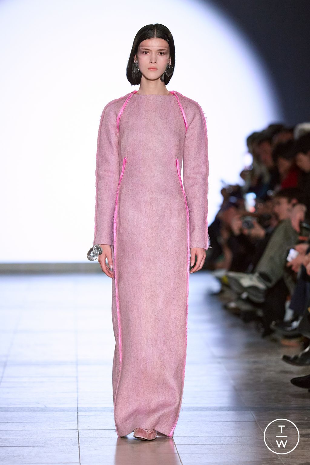 Fashion Week Paris Fall/Winter 2026 look 26 de la collection Julie Kegels womenswear