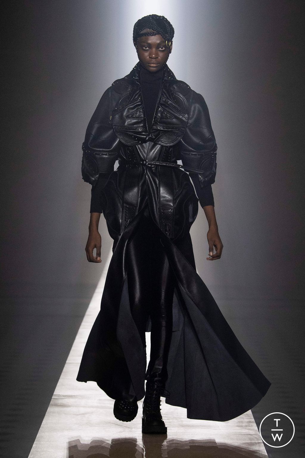 Fashion Week Paris Fall/Winter 2023 look 20 de la collection Junya Watanabe womenswear