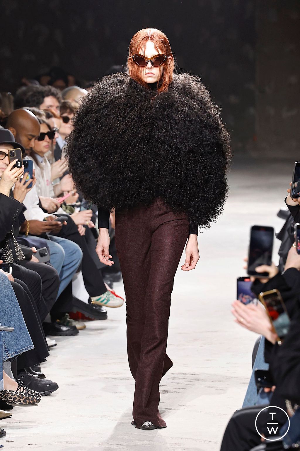 Fashion Week Paris Fall/Winter 2025 look 51 from the Junya Watanabe collection womenswear