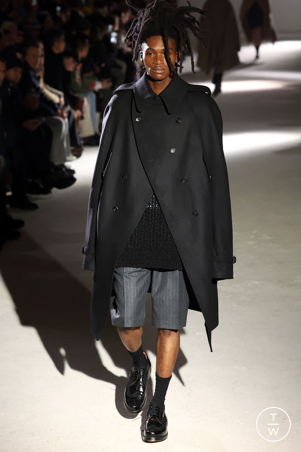 Fashion Week Paris Fall/Winter 2024 look 25 from the Junya Watanabe Man collection menswear