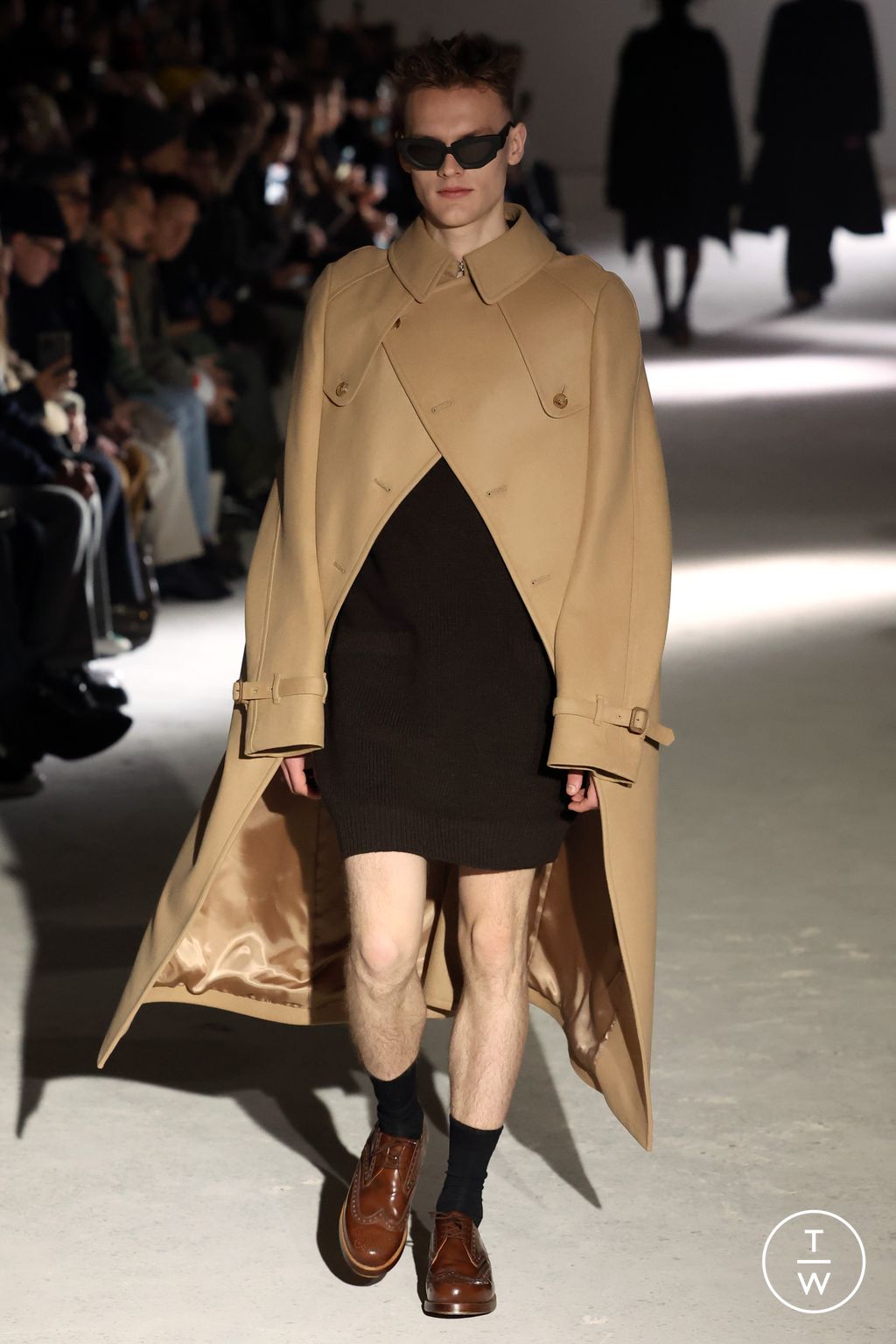 Fashion Week Paris Fall/Winter 2024 look 14 from the Junya Watanabe Man collection menswear
