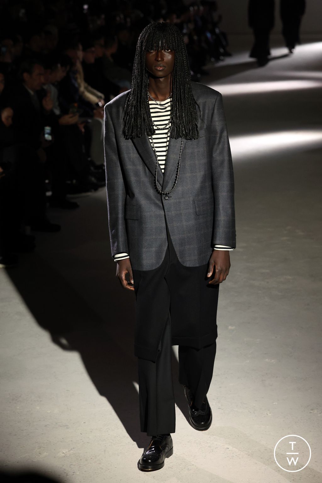 Fashion Week Paris Fall/Winter 2024 look 29 de la collection Junya Watanabe Man menswear