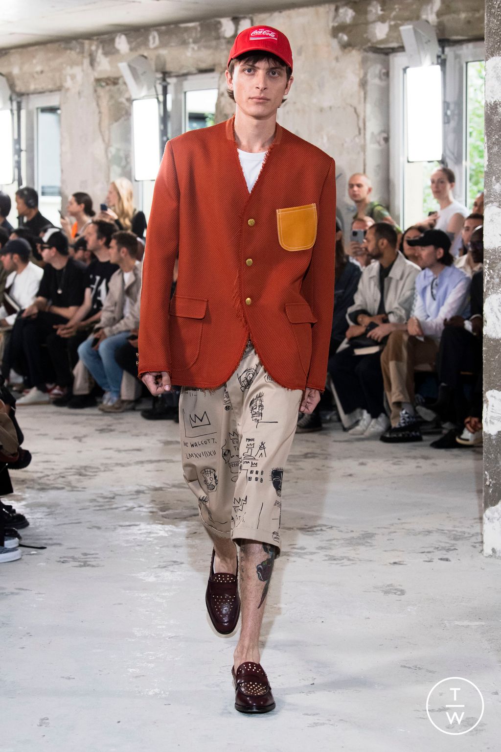 Fashion Week Paris Spring/Summer 2023 look 12 from the Junya Watanabe Man collection menswear