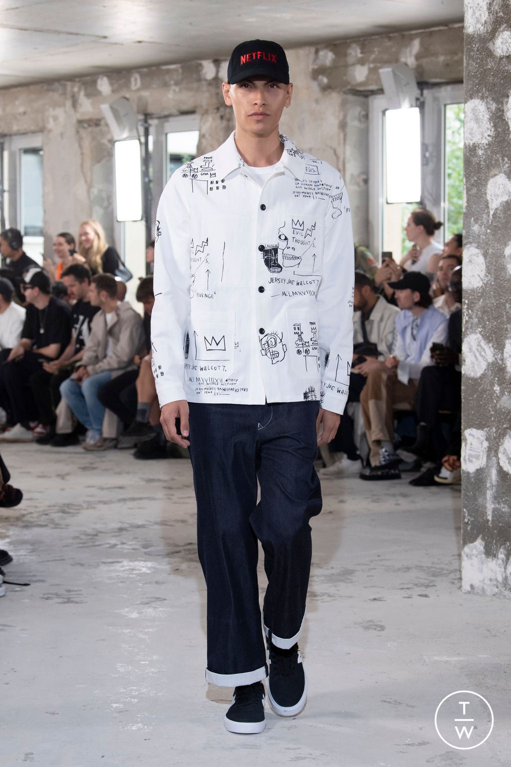 Fashion Week Paris Spring/Summer 2023 look 15 from the Junya Watanabe Man collection menswear