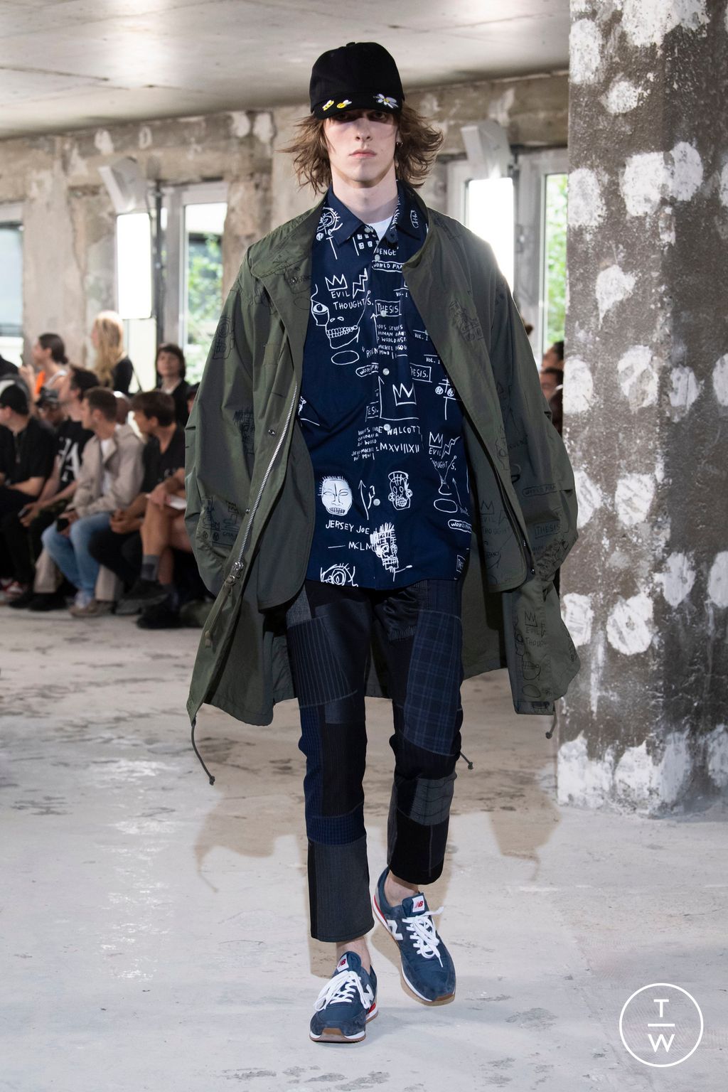Fashion Week Paris Spring/Summer 2023 look 20 de la collection Junya Watanabe Man menswear