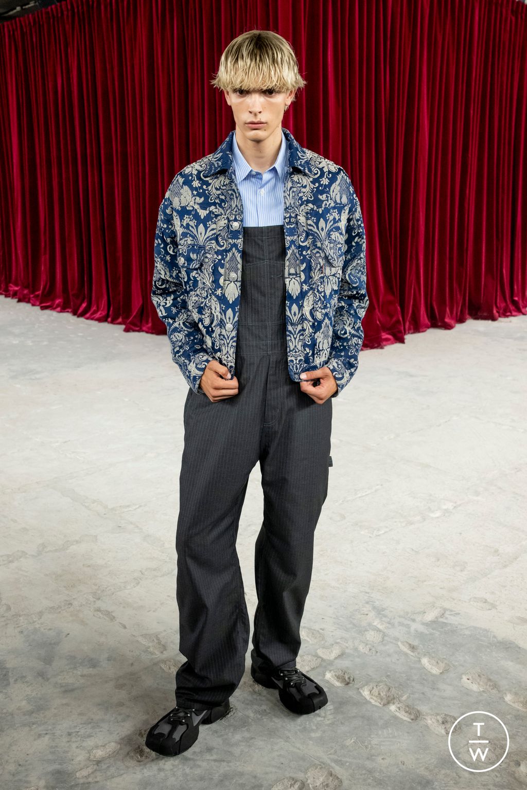 Fashion Week Paris Spring/Summer 2026 look 42 from the Junya Watanabe Man collection menswear