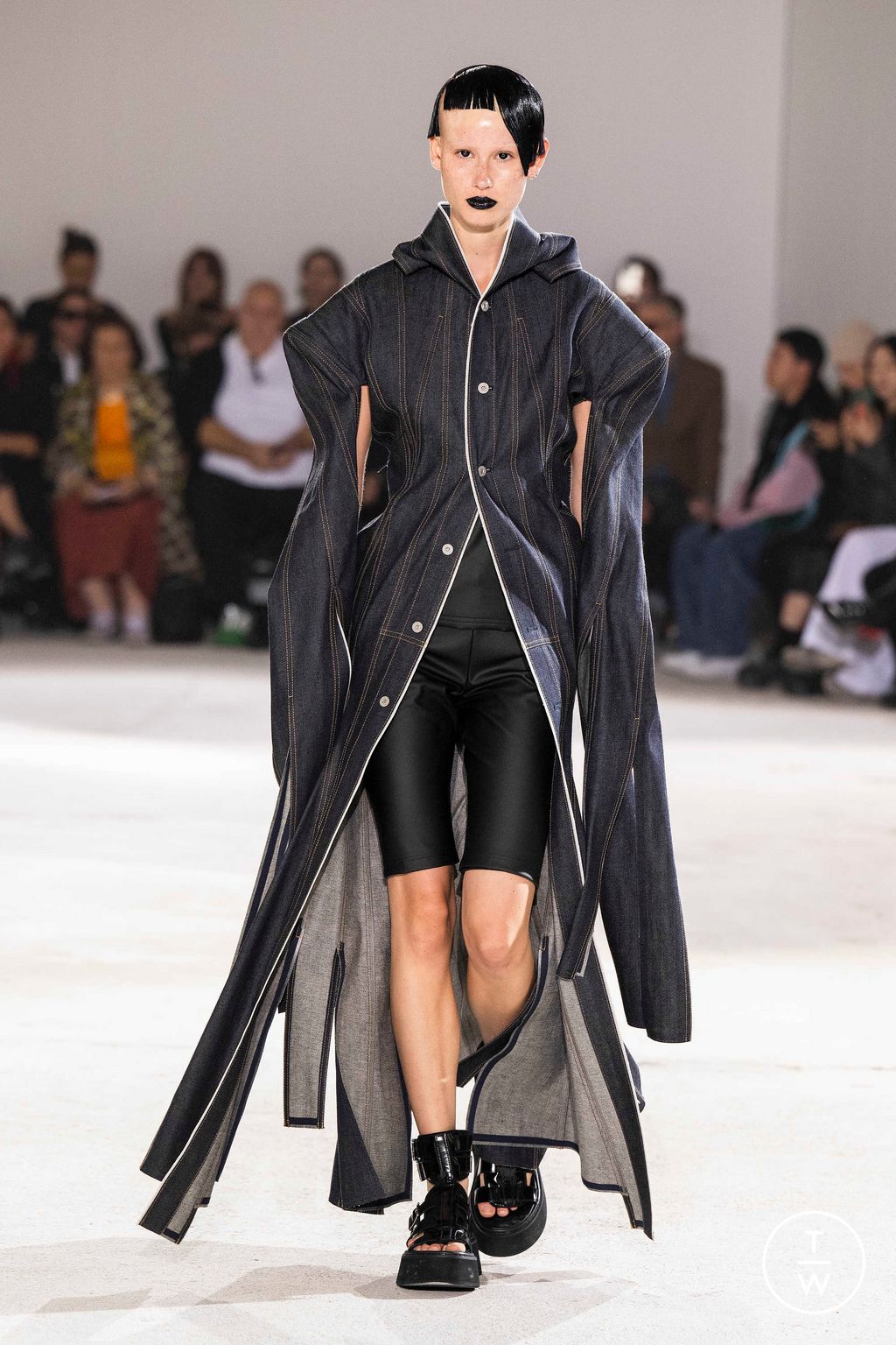 Fashion Week Paris Spring/Summer 2024 look 33 from the Junya Watanabe collection womenswear
