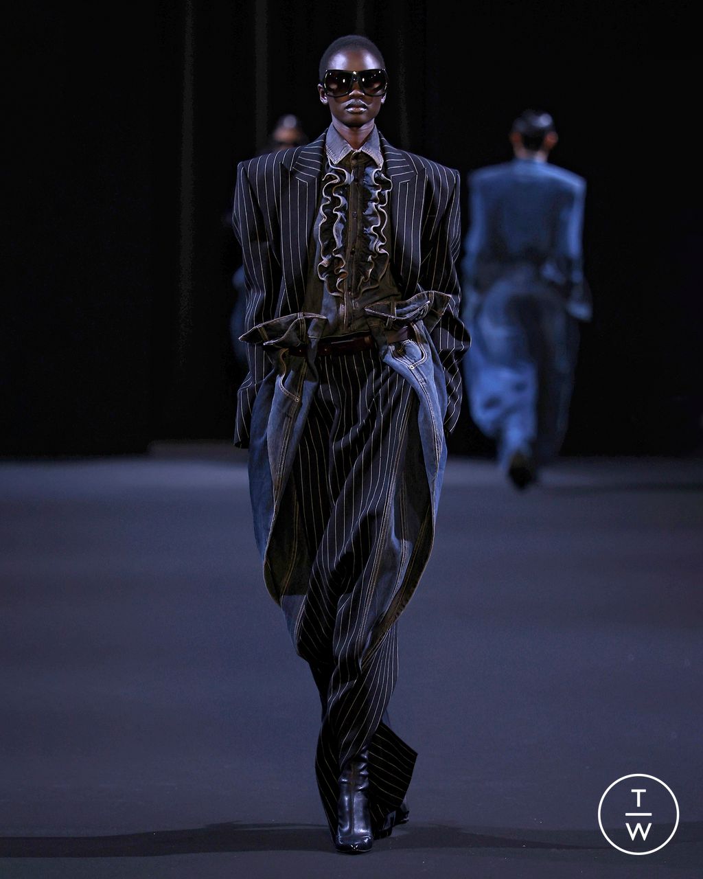 Fashion Week Paris Fall/Winter 2026 look 22 de la collection Juun.J menswear