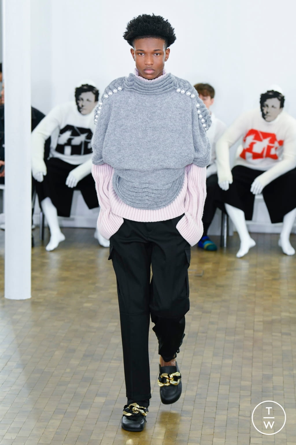 Fashion Week Paris Fall/Winter 2020 look 25 from the JW Anderson collection menswear