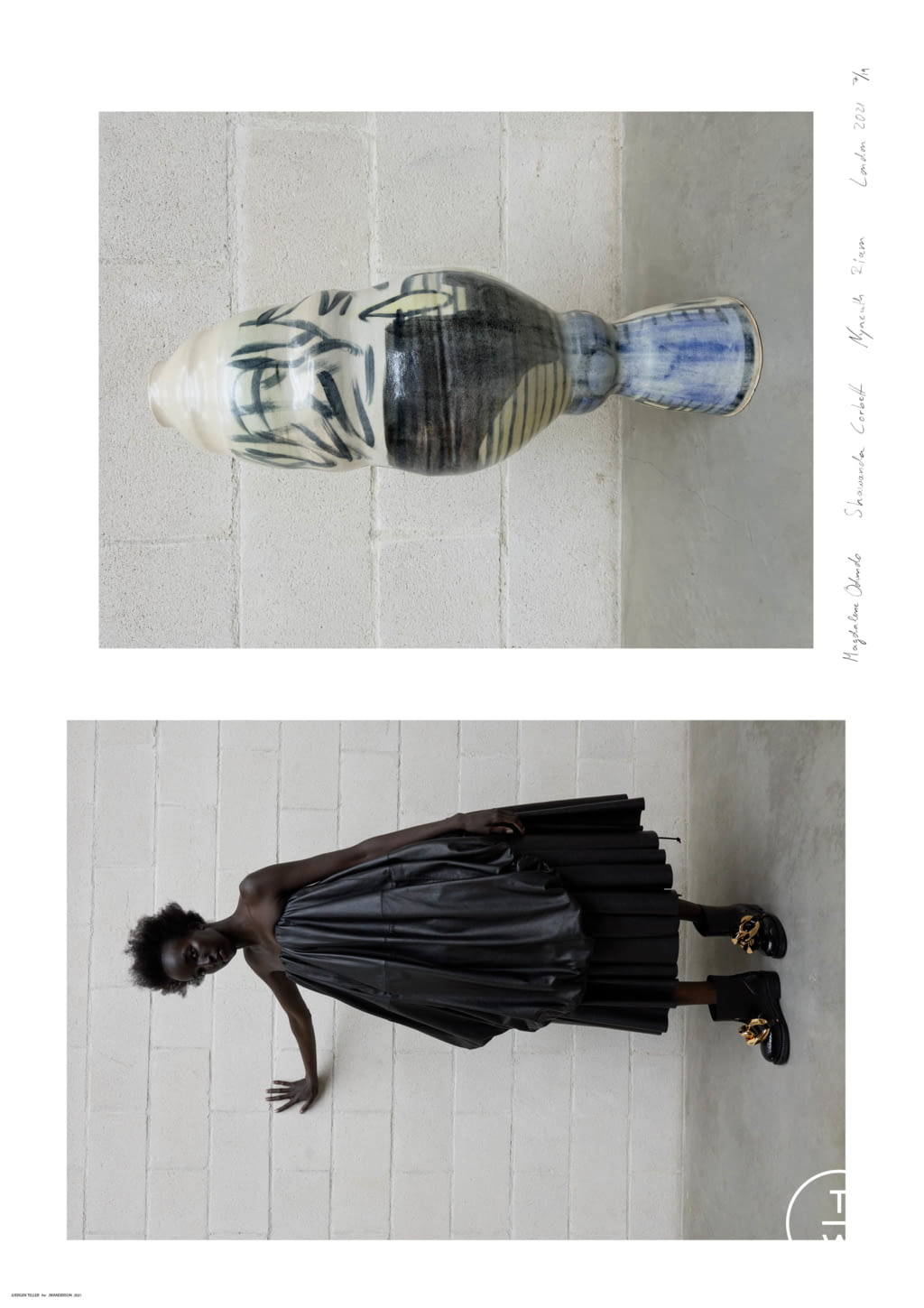 Fashion Week Milan Fall/Winter 2021 look 13 from the JW Anderson collection womenswear