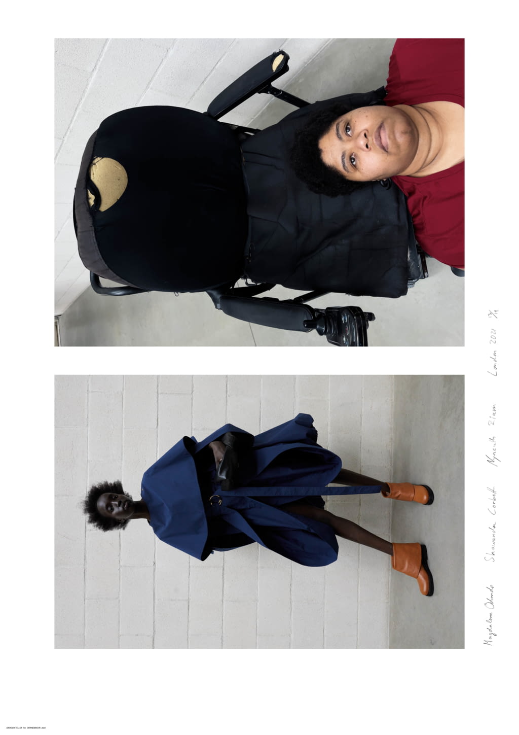 Fashion Week Milan Fall/Winter 2021 look 25 de la collection JW Anderson womenswear