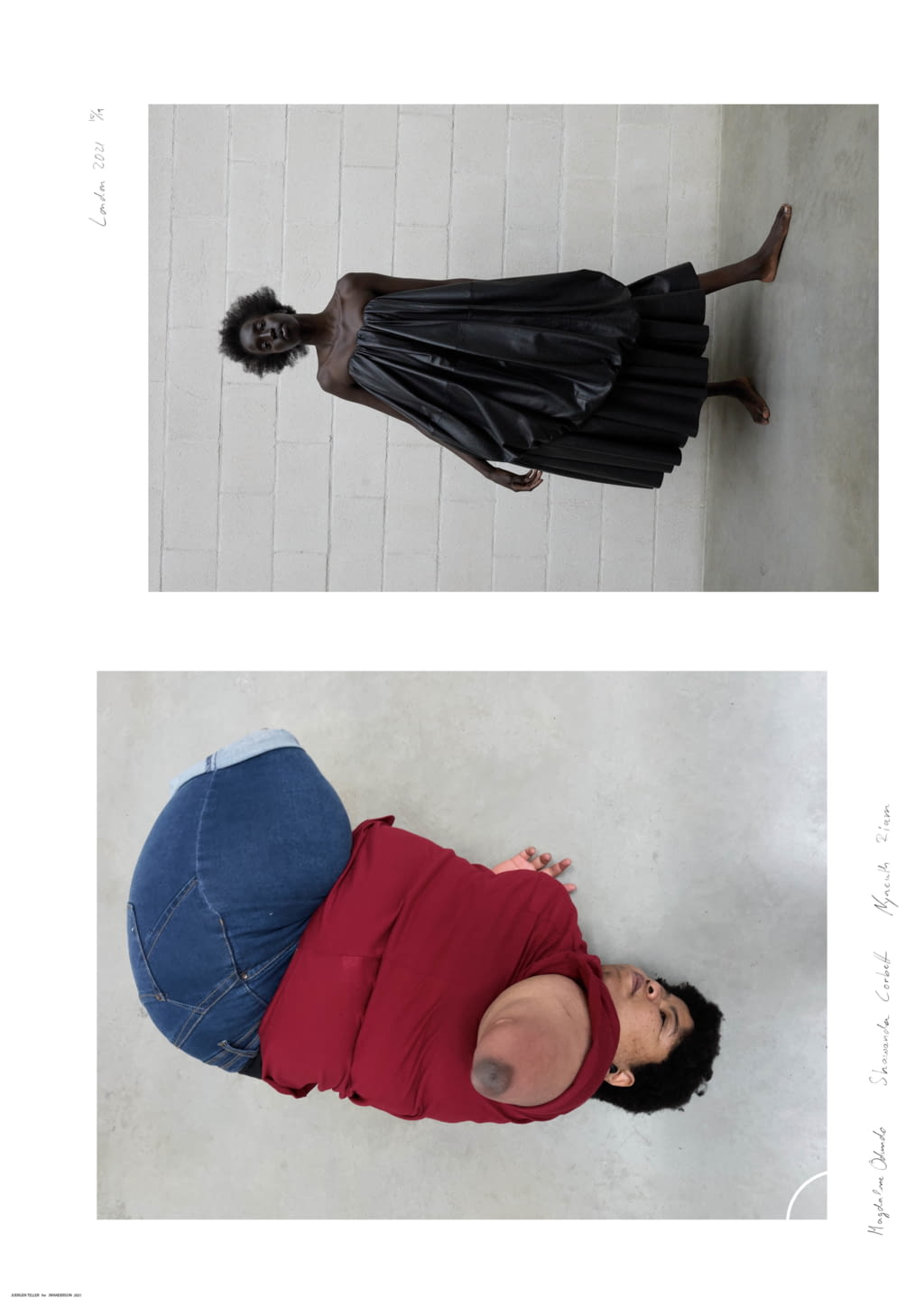 Fashion Week Milan Fall/Winter 2021 look 28 from the JW Anderson collection womenswear