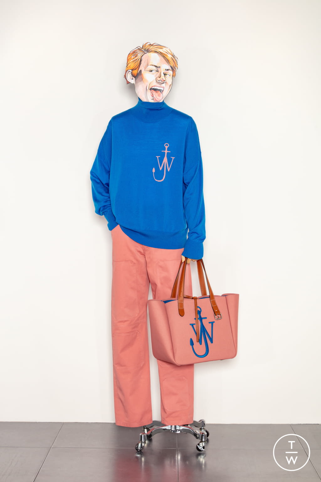 Fashion Week London Spring/Summer 2021 look 28 from the JW Anderson collection menswear