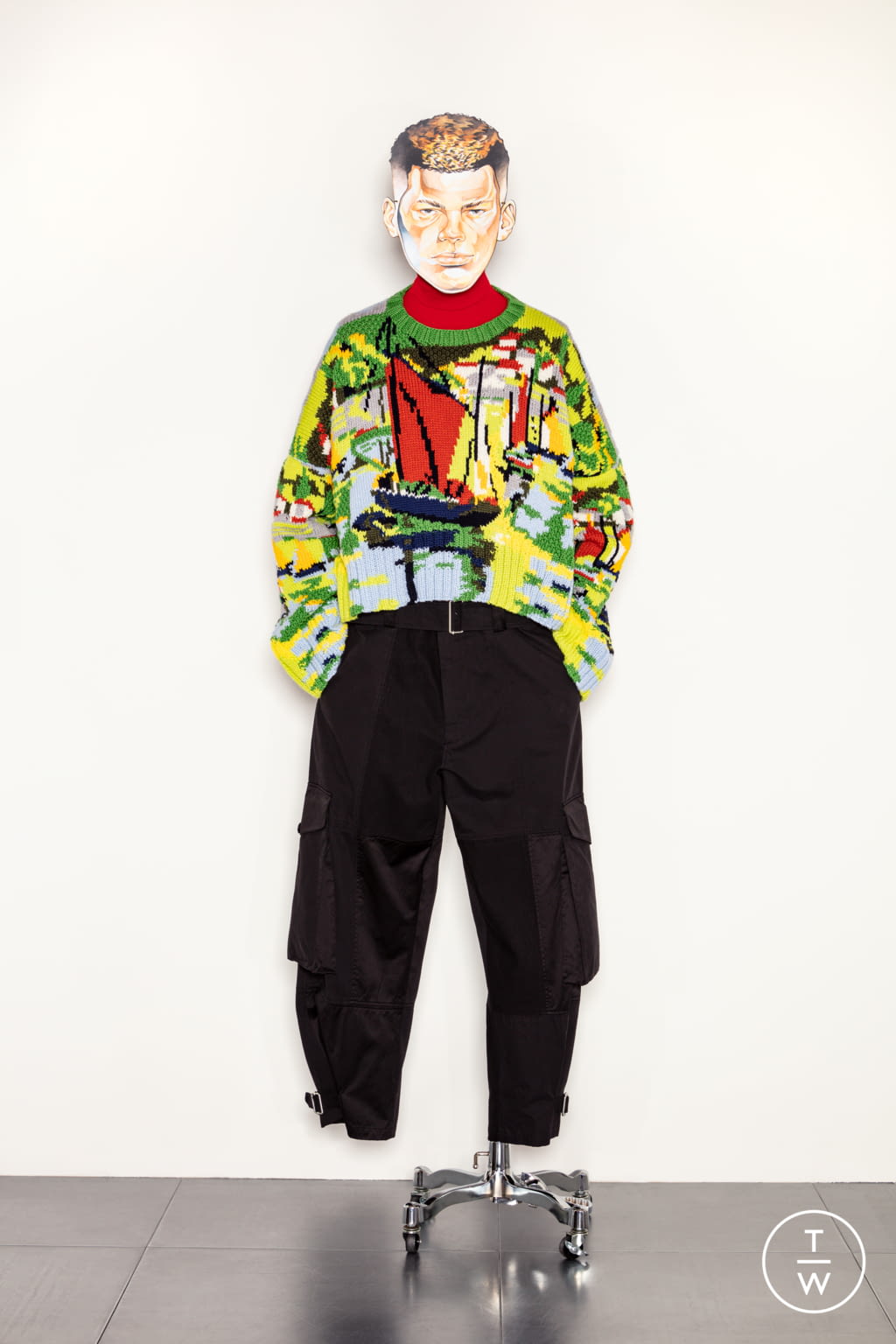 Fashion Week London Spring/Summer 2021 look 33 from the JW Anderson collection 男装
