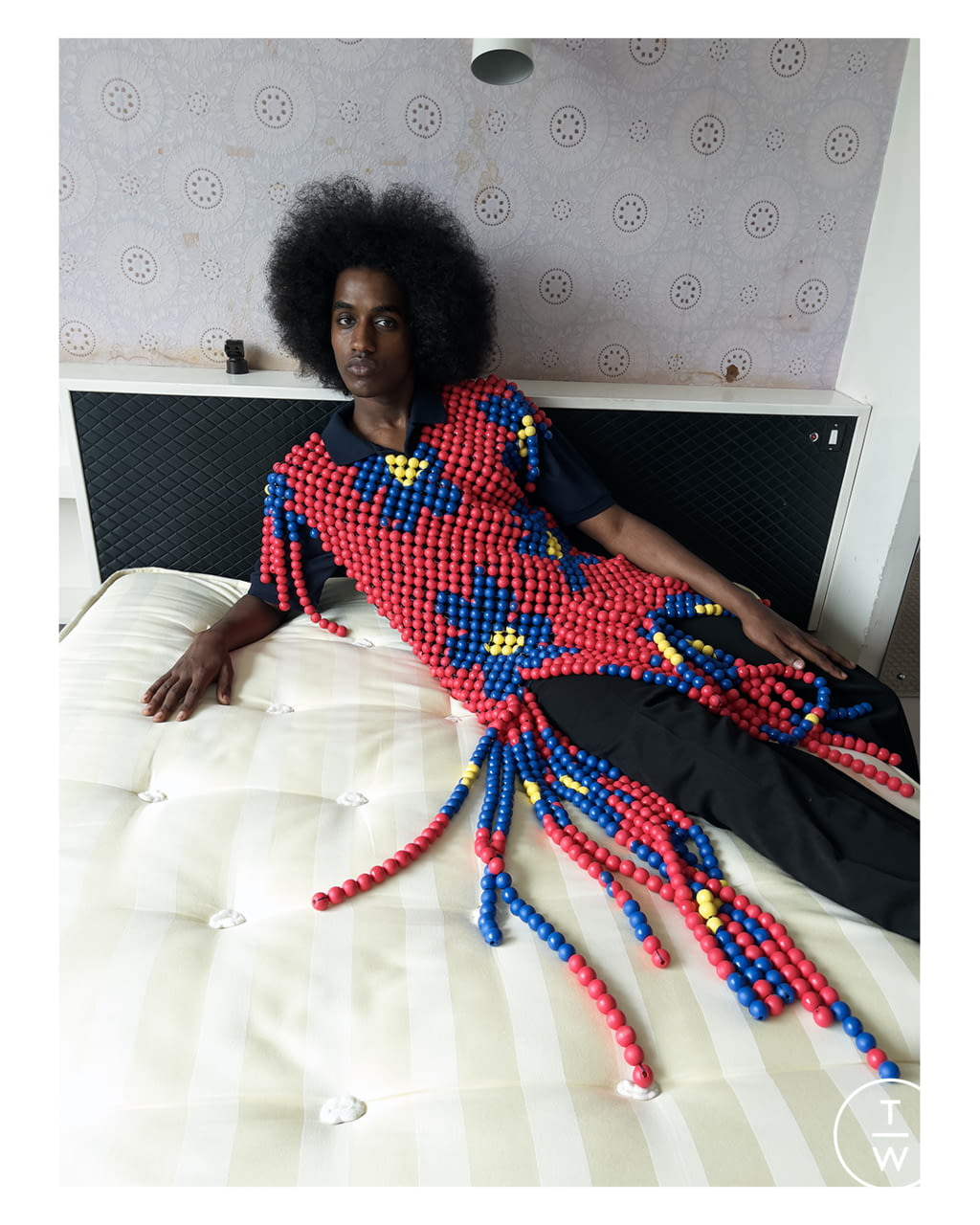 Fashion Week Paris Spring/Summer 2022 look 5 from the JW Anderson collection 男装