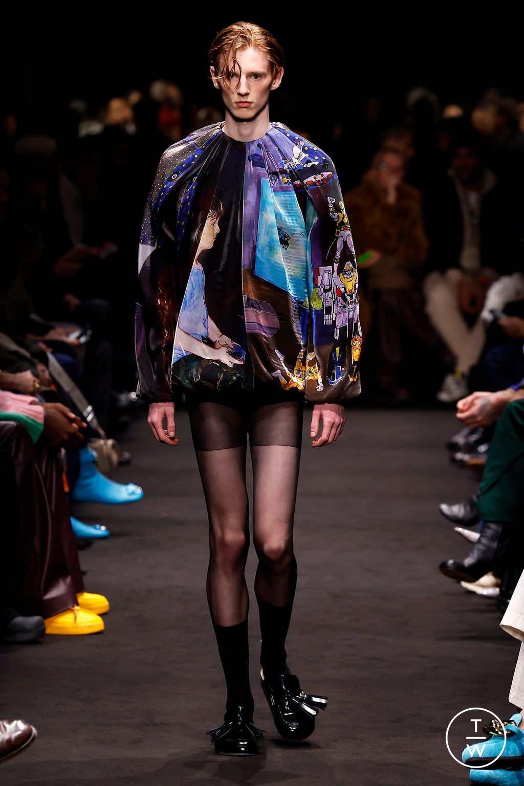 Fashion Week Milan Fall/Winter 2024 look 3 de la collection JW Anderson menswear
